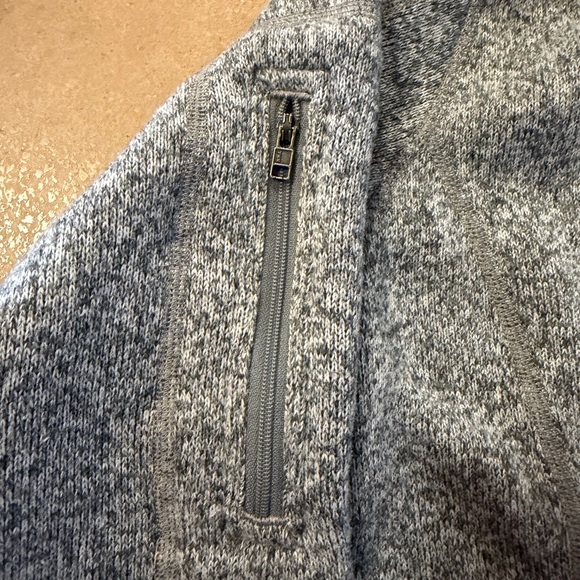 Patagonia Women’s Better Sweater Grey 1/4 zip Size M - Picture 4 of 5
